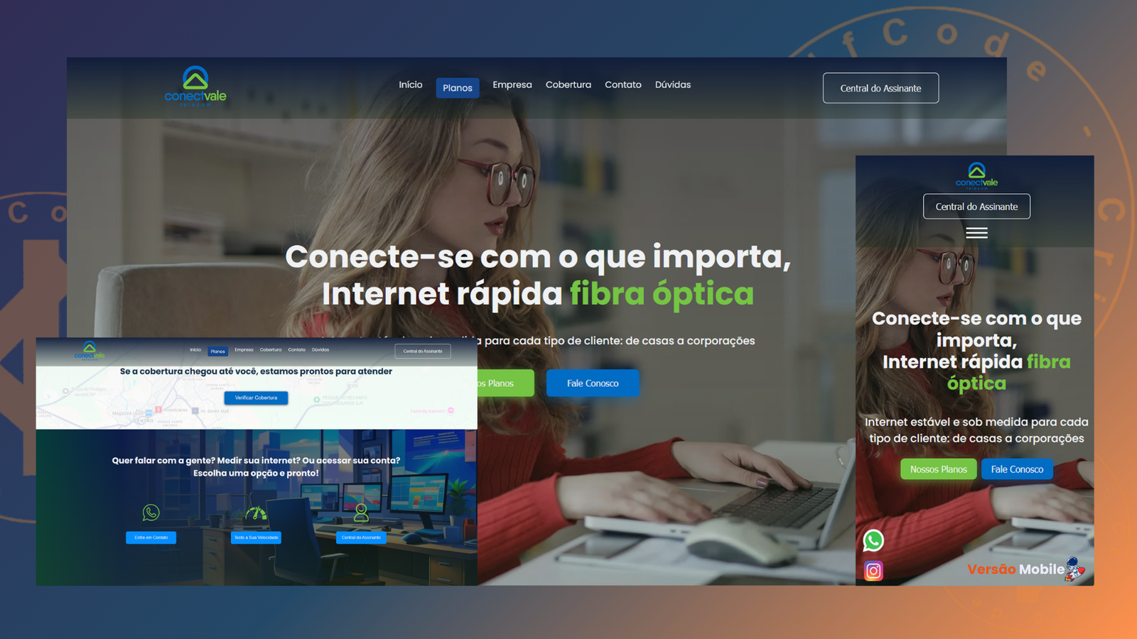 banner criação de sites