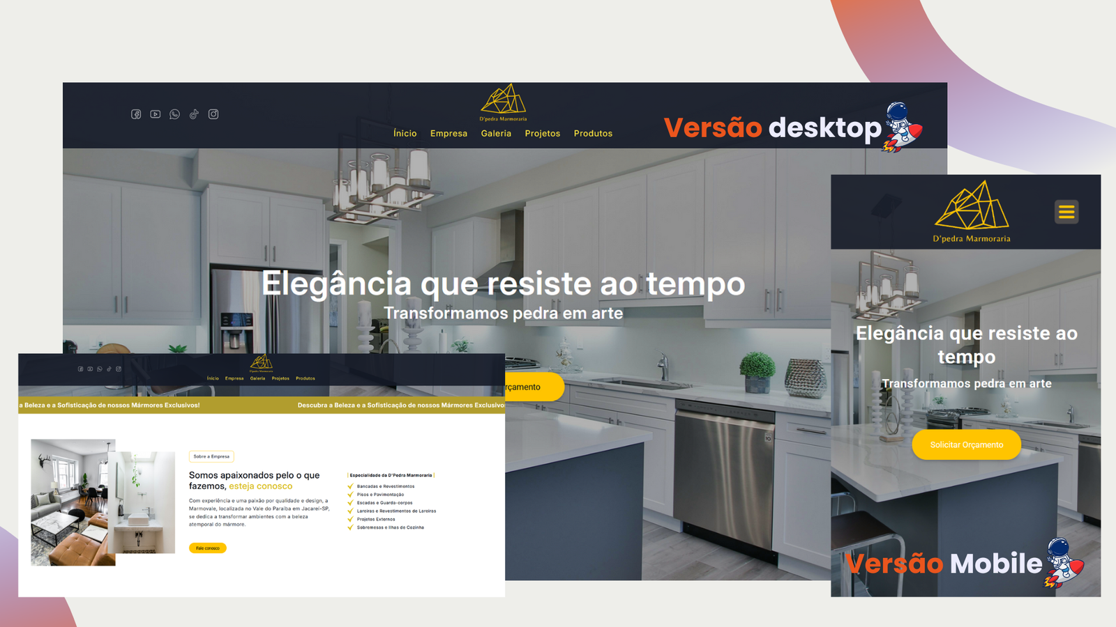 banner criação de sites